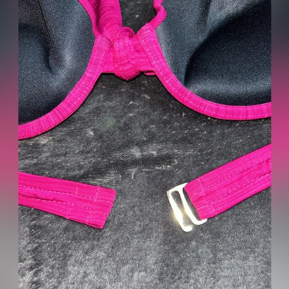 NWOT Mossimo Size L Maroon Push Up Bikini Top - Picture 4 of 4